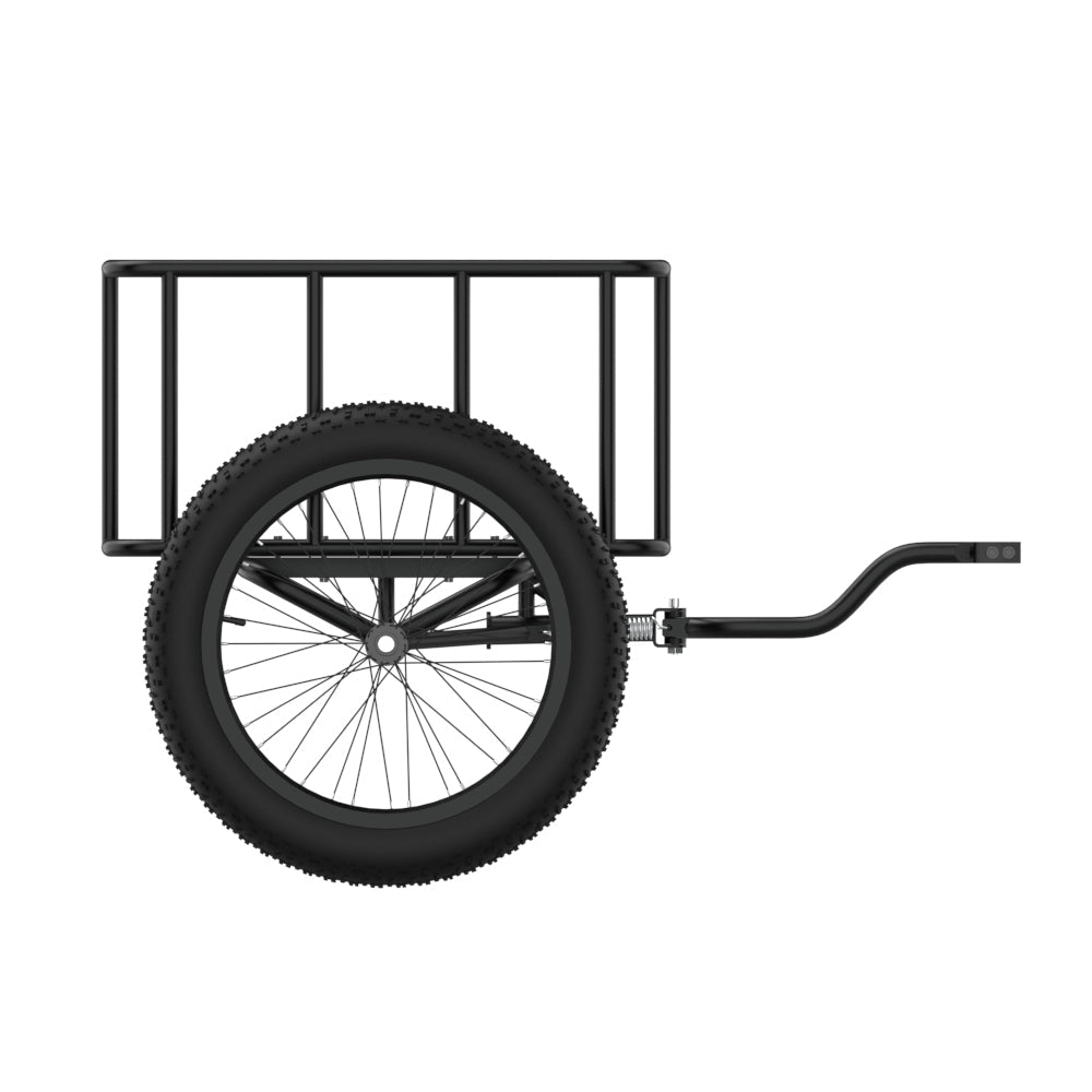 Burchda bicycle cargo trailer (side view)